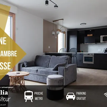Chic & Elegant-metro 7 Leo-lagrange+parking